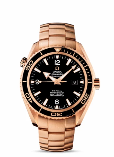 Omega Seamaster Planet Ocean 600M Co-Axial 45.5 Red Gold / Black / Bracelet 222.60.46.20.01.001 (22260462001001)